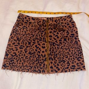 We The Free - Mini skirt animal print size 26
